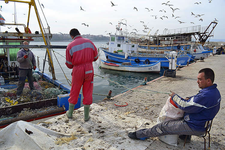 болгарские рыбаки