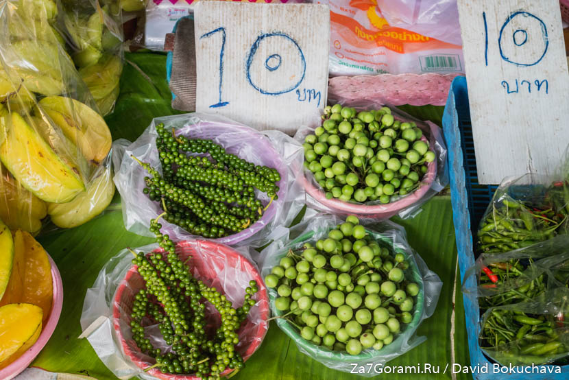На рынке в Банг Крачао